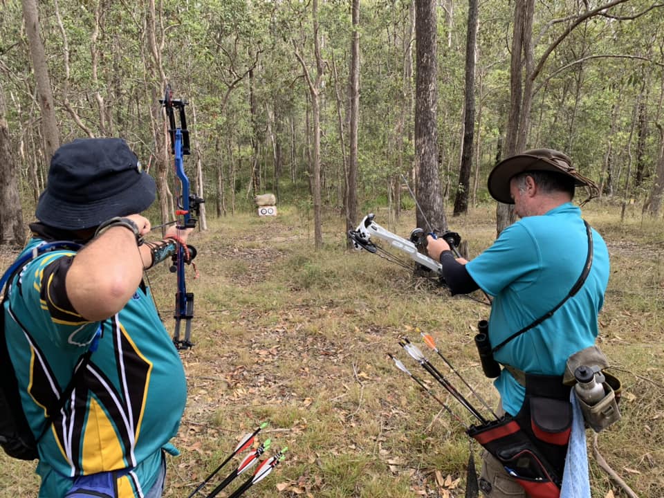 members shooting at our club ifaa shoot