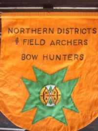 The old Northern District Field Archers Banner